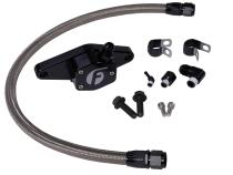 Cummins Coolant Bypass Kit 12V 94-98 with Stainless Steel Braided Line Fleece Performance