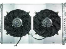 1984-1987 Buick Regal Grand National Aluminum Radiator Auto Transmission Dual 12 Inch Fans Cold Case Radiators