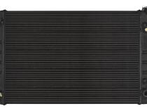 77-87 Chevy/GMC Pickup Truck Automatic 21 Inch Aluminum Radiator Black Night Rider Series Cold Case Radiators