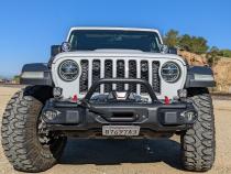 Jeep JL/JT Front Steel Bumper Mid Hoop Grimm Offroad