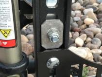 Shovel Mount Bracket Kit 2 15/16 Stand Off Aluminum Krazy Beaver