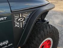 Jeep TJ Fenders 4 Inch Flare No Inner Fender High Line 97-06 Wrangler TJ/LJ Pair Motobilt