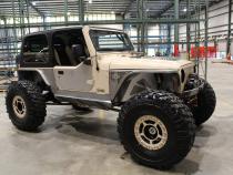Rocker Guards with Boat Side Steps for Jeep TJ Motobilt