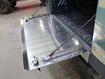 Fold Down Aluminum Tailgate for Jeep CJ, YJ, TJ and LJ Motobilt