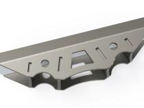 Triangulated Lower Link Mount Large For 1.75 Inch OD Round Tube Motobilt