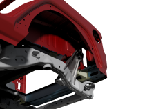 Rear Upper Shock Mounts 16 Inch ORI's for Jeep JLU Motobilt