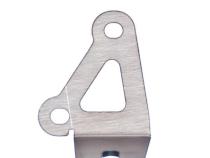 A-Pillar Light Mount Brackets for Jeep CJ/YJ Powdercoat Motobilt