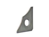 Dimple Gusset 11ga Steel 3 x 3 x .125 Motobilt