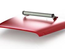 30 Inch LED Light Bar Hood Mount Kit for Jeep JK Powdercoat Motobilt
