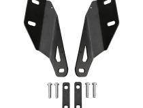 30 Inch LED Light Bar Hood Mount Kit for Jeep JK Powdercoat Motobilt