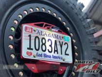Jeep JL Spare Tire Tag Relocation Kit With Camera Mount Motobilt
