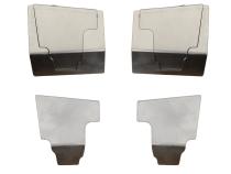 B-Pillar Chop Kit For Jeep JKU Bare Steel Motibilt