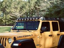 Linkable Light Bar Roof Rack Bracket for Baja Designs Motobilt