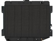 66-74 B,E Body Challenger Automatic 17 X 26 Inch Aluminum Performance Radiator Black Night Rider Series Cold Case Radiators