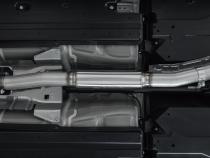 Subaru 3 Inch Cat Back Exhaust System Dual Split Rear-Quad Tips For 11-21 Subaru Impreza WRX Armor Pro MBRP