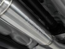 Subaru 3 Inch Cat Back Exhaust System Dual Split Rear-Quad Tips For 11-21 Subaru Impreza WRX Armor Pro MBRP