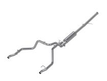 2.5 Inch Cat Back Exhaust System For 19-23 Silverado/Sierra 1500 6.2L, 2022 Silverado LTD/ Sierra Limited 6.2L Dual Rear 304 Stainless Steel MBRP