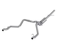 2.5 Inch Cat Back Exhaust System For 19-Up Silverado/Sierra 1500 5.3L and 2022 Silverado LTD/ Sierra Limited 5.3L Dual Rear 304 Stainless Steel MBRP