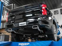 2.5 Inch Cat Back Exhaust System For 19-Up Silverado/Sierra 1500 5.3L and 2022 Silverado LTD/ Sierra Limited 5.3L Dual Rear 304 Stainless Steel MBRP