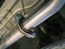 Dodge 3 Inch Single In/Out Muffler Replacement Armor Plus Series For 19-24 RAM 1500 5.7L Hemi MBRP