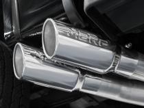 3 Inch Cat Back Exhaust System Pre-Axle Dual Outlet Black Coated Street Version For 15-20 Ford F-150 MBRP