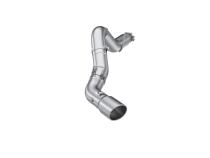 2020-2023 Chevrolet/GMC 2500/3500 HD 6.6L Duramax EC/CC Armor Lite Aluminized Steel 5 Inch Filter Back Single Side Exit MBRP