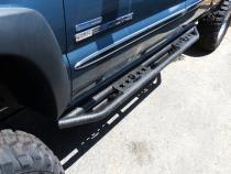 Side Step Nerf Bars Running Boards Kit For 99-06 Silverado/Sierra 1500 01-06 2500/3500 Extended Cab Textured Black Star Armor Tyger Auto