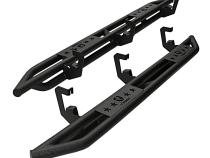 Side Step Rails Nerf Bars Running Boards Kit For 07-19 Chevy Tahoe/GMC Yukon Textured Black Tyger Auto