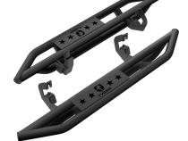 Side Step Rails Nerf Bars Running Boards Kit For 07-18 Silverado/Sierra 1500 and 07-19 2500/3500HD Regular Cab Textured Black Tyger Auto