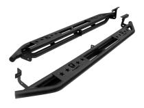 Side Step Rails Nerf Bars Running Boards Kit For 02-08 Ram 1500 03-09 2500/3500 Quad Cab Textured Black Tyger Auto