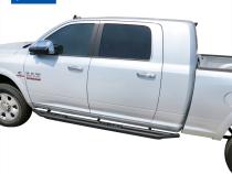 Side Step Rails Nerf Bars Running Boards Kit For 10-22 Ram 2500/3500 Mega Cab Textured Black Tyger Auto