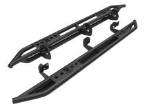 Side Step Nerf Bars Running Boards Kit For 09-14 Ford F-150 SuperCrew Cab Textured Black Tyger Auto