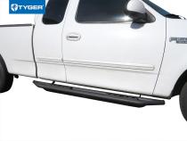 Side Step Rails Nerf Bars Running Boards Kit For 97-03 Ford F150/250LD Super Cab Incl 04 Heritage Textured Black Tyger Auto
