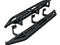 Side Step Rails Nerf Bars Running Boards Kit For 05-15 Nissan Xterra Textured Black Tyger Auto