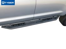 Side Step Rails Nerf Bars Running Boards Kit For 07-20 Toyota Tundra Double Cab Textured Black Tyger Auto