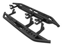 Side Step Rails Nerf Bars Running Boards Kit For 07-14 Toyota FJ Cruiser SUV Textured Black Tyger Auto