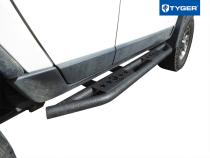 Side Step Rails Nerf Bars Running Boards Kit For 07-14 Toyota FJ Cruiser SUV Textured Black Tyger Auto