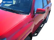 Side Step Rails Nerf Bars Running Boards Kit For 10-22 Toyota 4Runner Trail Edition/14-20 4Runner SR5/TRD Pro Textured Black Tyger Auto
