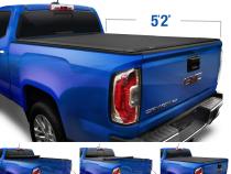 T1 Soft Roll Up Tonneau Cover For 19-22 Colorado/Canyon Fleetside 5 Ft 2 Inch Bed Tyger Auto