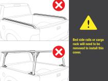 Soft Roll Up Truck Bed Tonneau Cover for 03-22 Dodge Ram 2500 3500 Fleetside 6.4 Foot Bed without Ram Box Tyger Auto