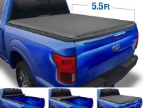 T1 Soft Roll Up Tonneau Cover For 04-08 Ford F-150 05-08 Lincoln Mark LT Styleside 5.5 Ft Bed Tyger Auto