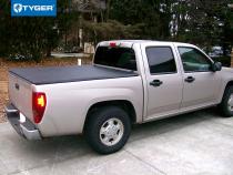 T3 Soft Tri-Fold Tonneau Cover For 04-12 Colorado/Canyon 06-08 Isuzu I350 Fleetside 5 Ft 1 Inch Bed Tyger Auto