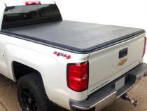 T3 Soft Tri-Fold Tonneau Cover For 14-19 Silverado/Sierra 1500 15-19 2500 HD 3500 HD 19 Classic Only Fleetside 6 Ft 6 Inch Bed Tyger Auto