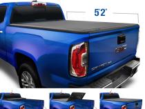 T3 Soft Tri-Fold Tonneau Cover For 15-22 Colorado/Canyon Fleetside 5 Ft 2 Inch Bed Tyger Auto