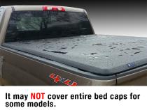 T3 Soft Tri-Fold Tonneau Cover For 19-22 Silverado/Sierra 1500 5 Ft 8 Inch Bed Not Work with Factory Side Storage Box or CarbonPro Tyger Auto