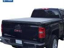 T3 Soft Tri-Fold Tonneau Cover For 19-22 Silverado/Sierra 1500 Fleetside 6 Ft 6 Inch Bed Tyger Auto
