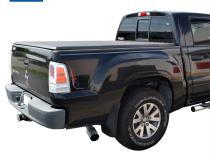 T3 Soft Tri-Fold Tonneau Cover For 05-11 Dodge Dakota 06-08 Mitsubishi Raider Fleetside 5 Foot 4 Inch Bed Tyger Auto