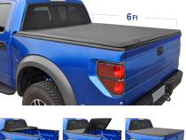 T3 Soft Tri-Fold Tonneau Cover For 1982-13 Ford Ranger Styleside 6 Ft Bed Tyger Auto