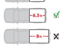 T3 Soft Tri-Fold Tonneau Cover For 1997-03 Ford F-150 04 Ford F-150 Heritage Styleside 6.5 Ft Bed Tyger Auto