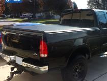 T3 Soft Tri-Fold Tonneau Cover For 1997-03 Ford F-150 04 Ford F-150 Heritage Styleside 6.5 Ft Bed Tyger Auto